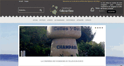 Desktop Screenshot of celles-sur-ource.com